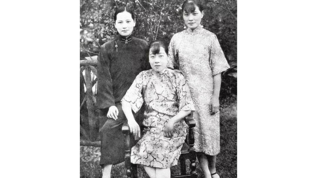 宋氏三姐妹合影有画面,家庭有算计,最后各自散