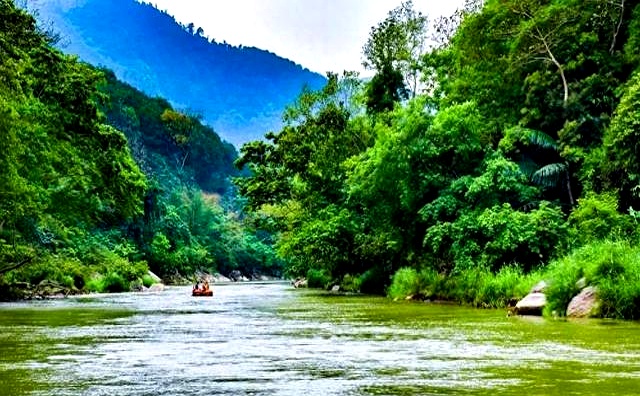 大美红河州之河口南溪河风景区