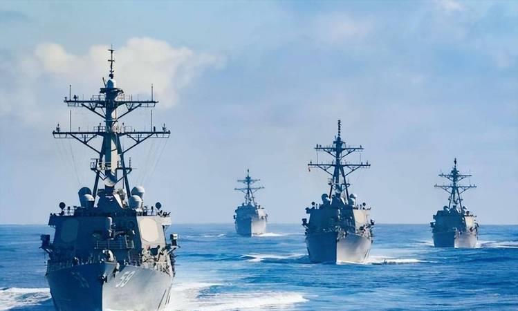 英美舰队穿台海放飞机挑衅,中方直升机群下降1100米迎战!