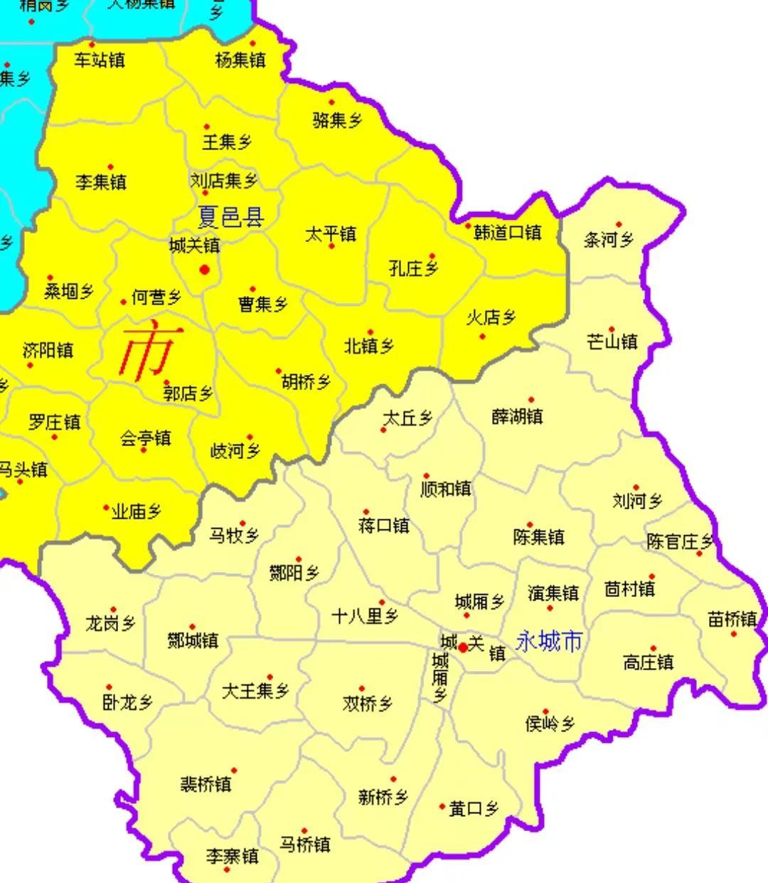 1952年安徽永城县为何划归河南?现在永城经济已超越商丘市区