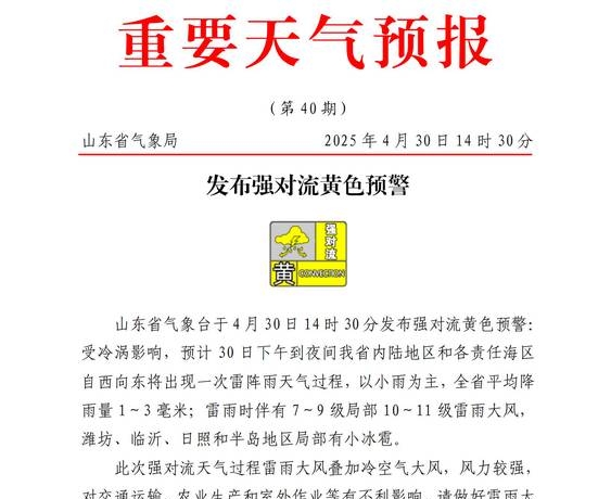 聊城最新天气预报在线