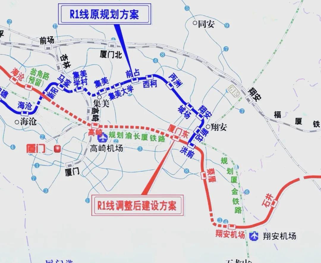 厦漳泉r1线来了!
