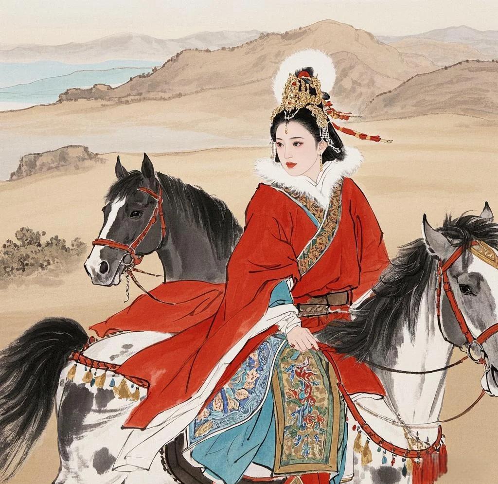王昭君有多惨?老可汗刚死,下任可汗就迫不及待闯入她的闺房