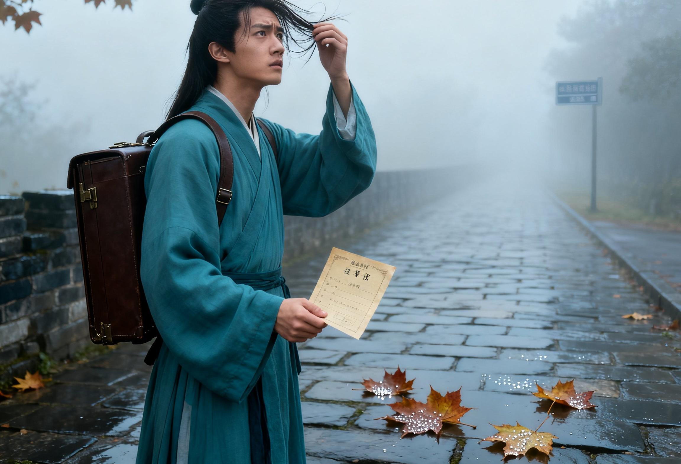 书生进京赶考,因走错考场睡着了,醒来后却被主考官当场录取