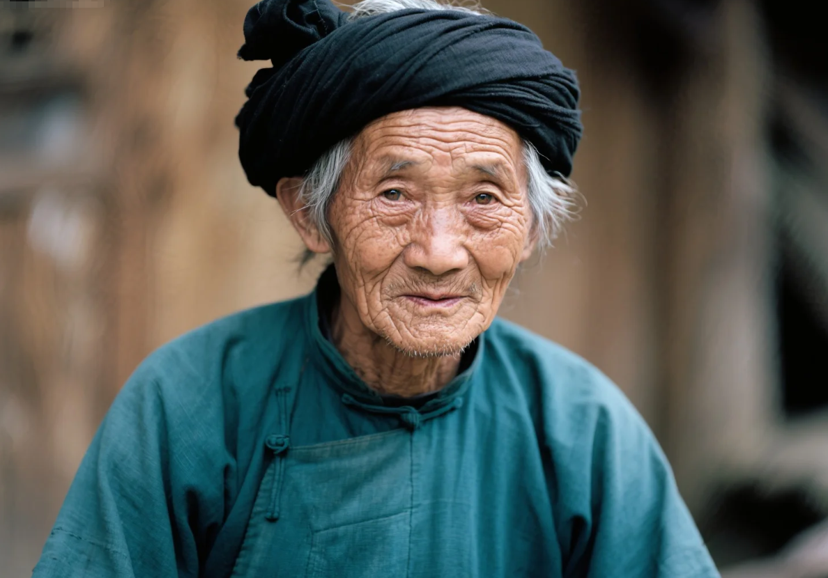 一位苗族老人告诉我:在山寨过夜时,如果你听到女主人房中银铃铛响起