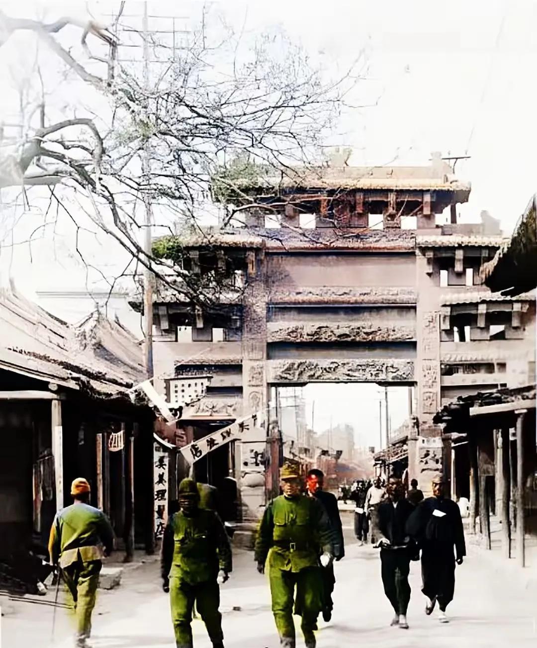 1939年,日军侵占河南新乡,在新乡城区,留下了20张珍贵历史老照片!