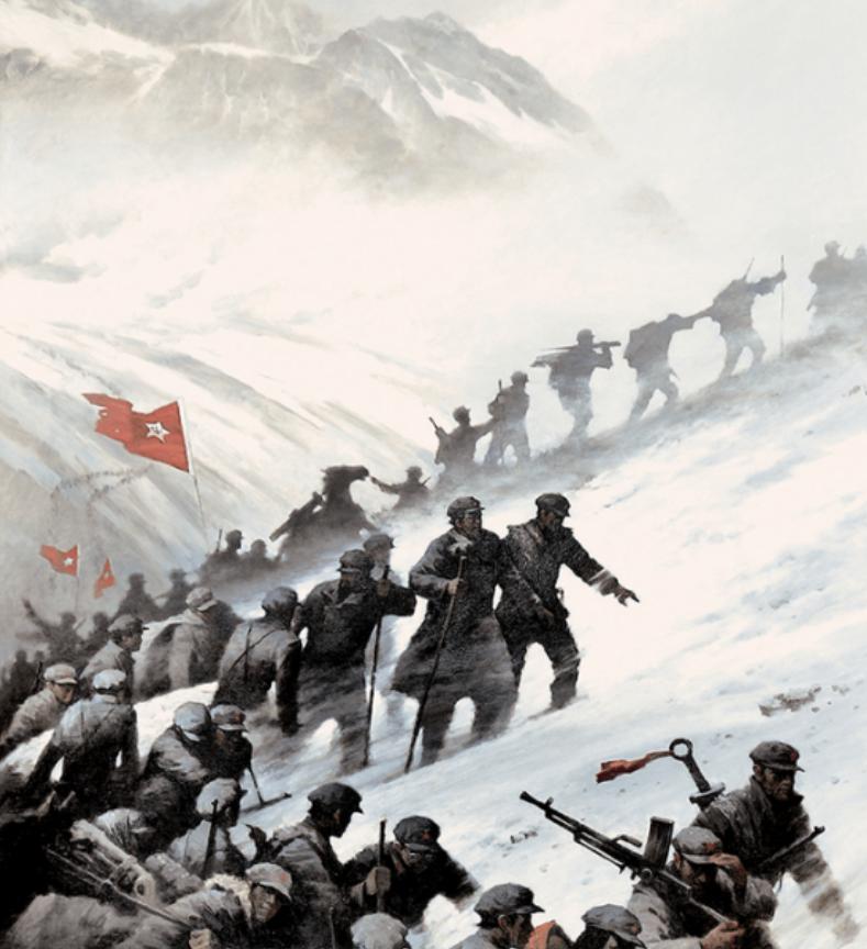 贺龙率红二方面军艰难长征,翻越雪山跋涉草地,为何损失较小