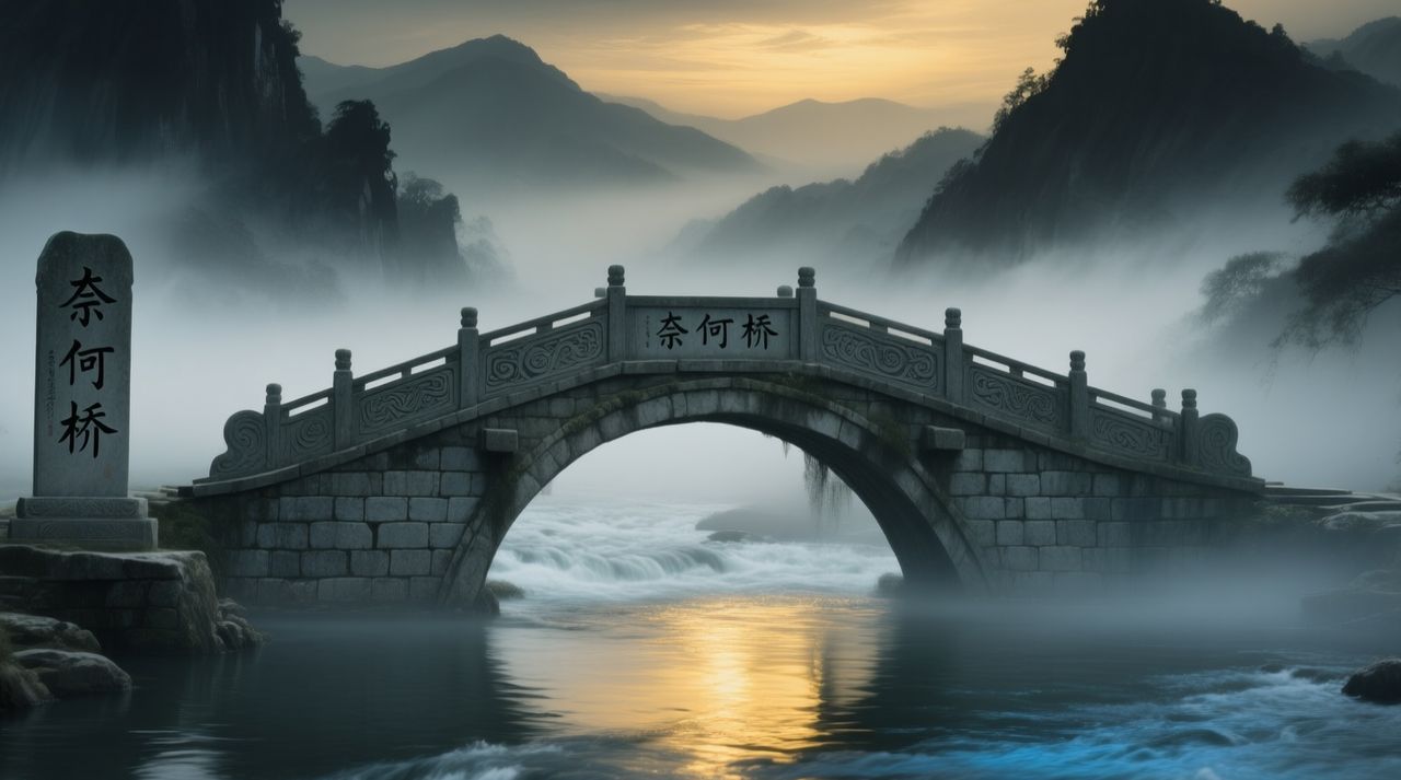 奈何桥头孟婆揭秘:世人烧纸少念这8个字,祖先在阴间有钱难兑换