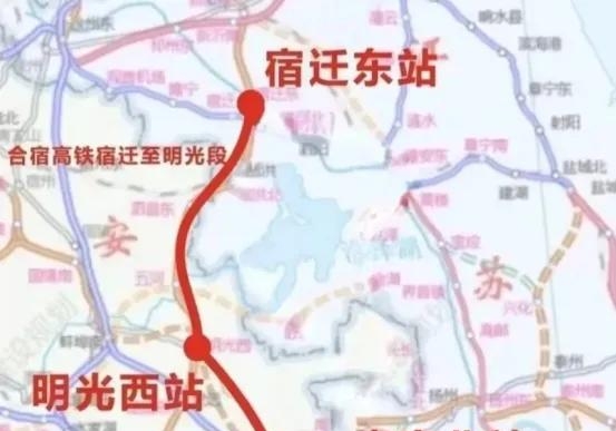 宁宿高铁方案终获批,竟需绕道邻省安徽,未来还有新通道