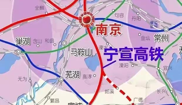 宁宿高铁方案敲定 2031年宿迁直达南京提速近一小时