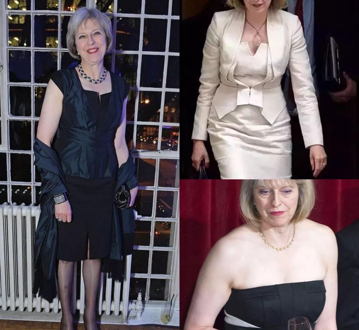 英国首相梅姨的状态令人惊叹:银发未染,拒绝老年装,优雅端庄风采动人