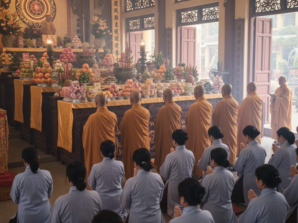 佛事超度工地的亡灵-五台山超度佛事价格表