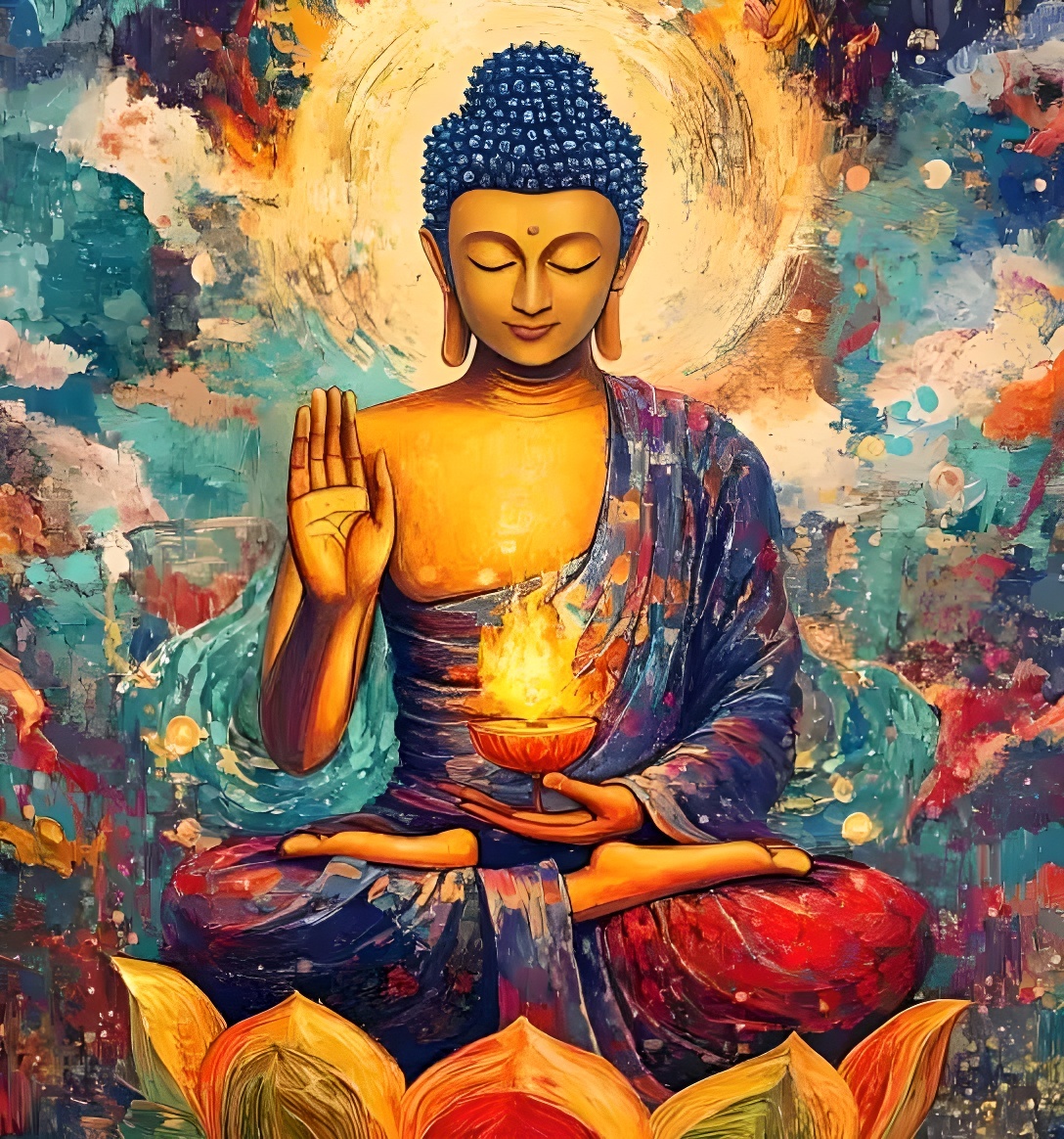燃灯古佛的智慧上香时心中默念这三句话为家人增福报