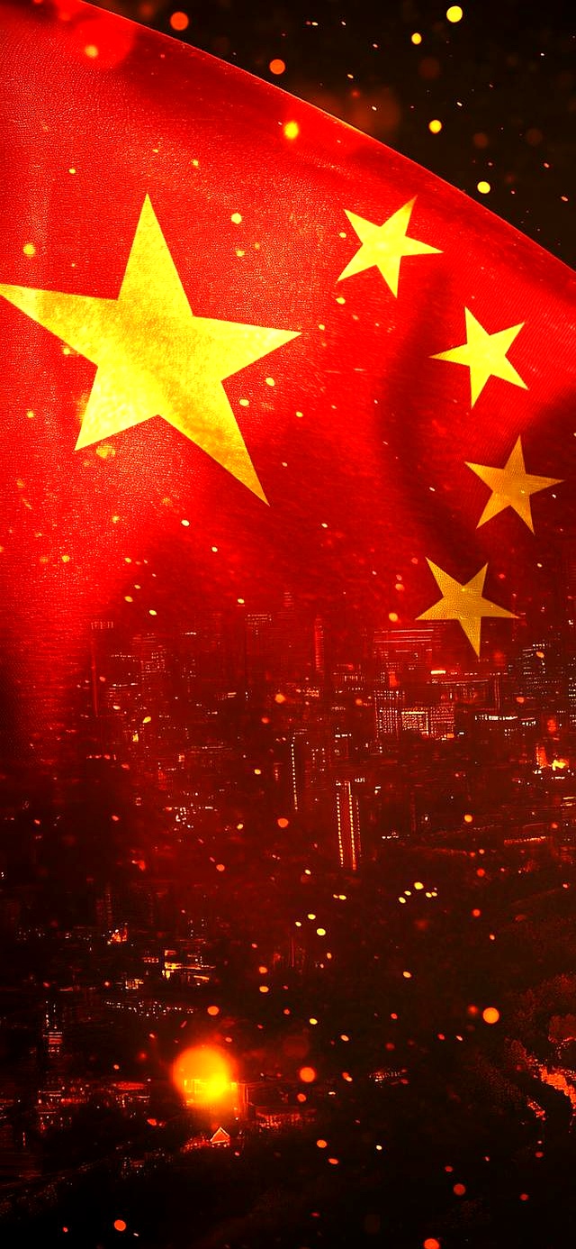 5款壁纸:五星红旗飘扬