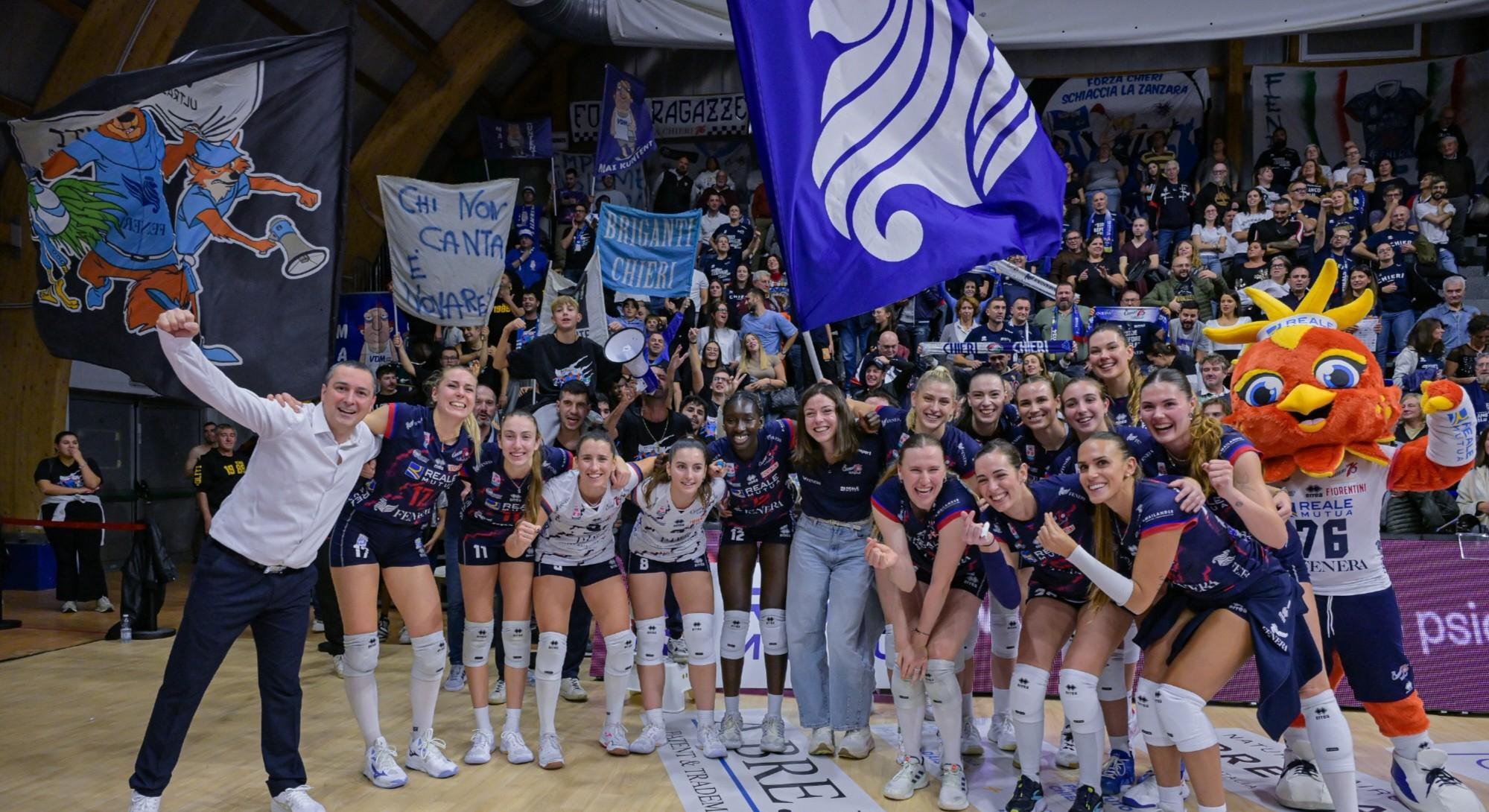 意甲女排零封诺瓦拉!科内胜出