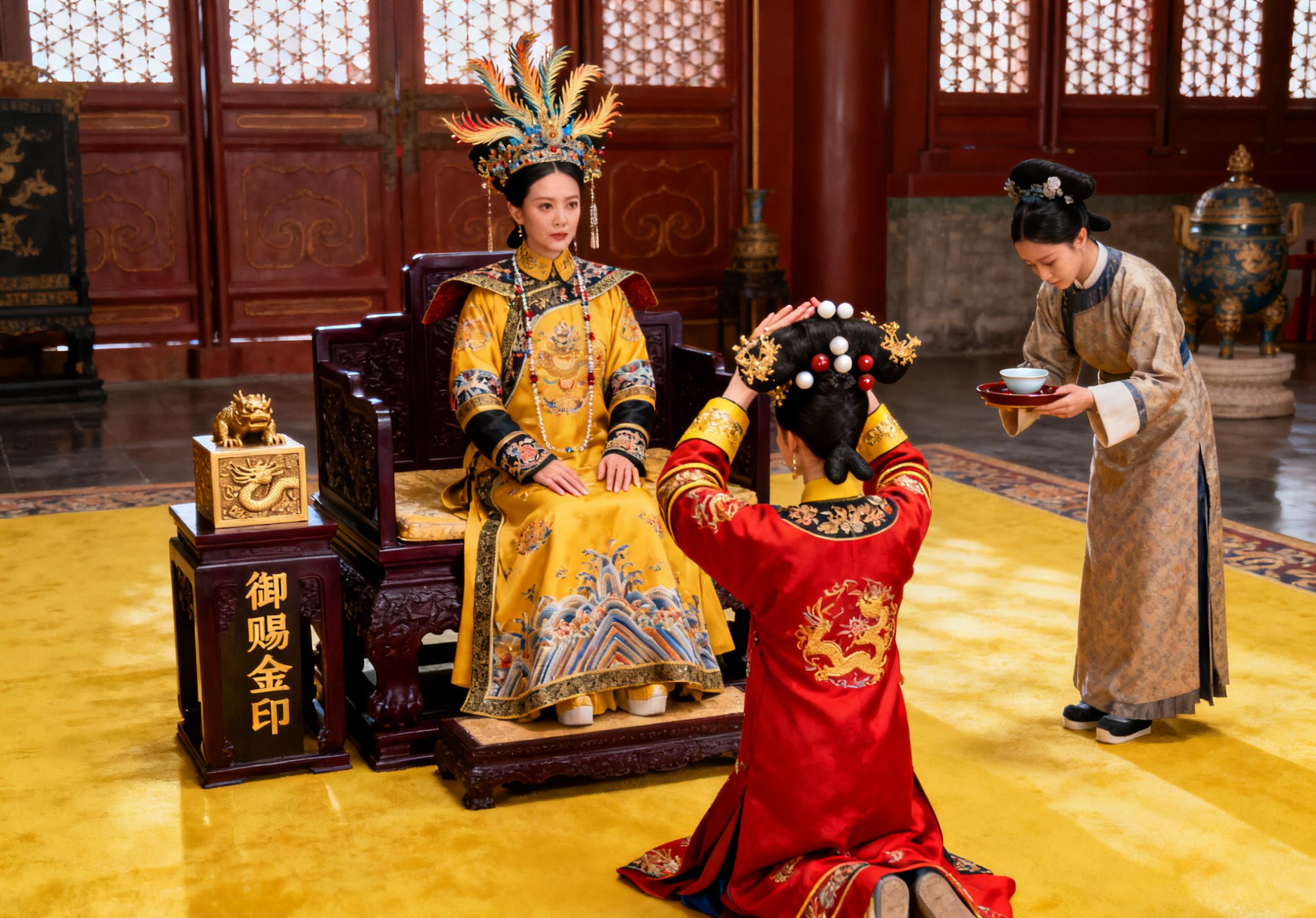 故事:清朝的皇后和皇贵妃看似只差一级,但在宫廷礼仪中,一个是"主",一