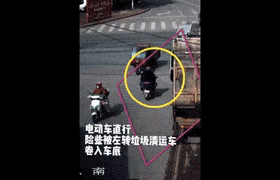 大货车盲区危险，右转事故频发，司机行人都难防-有驾