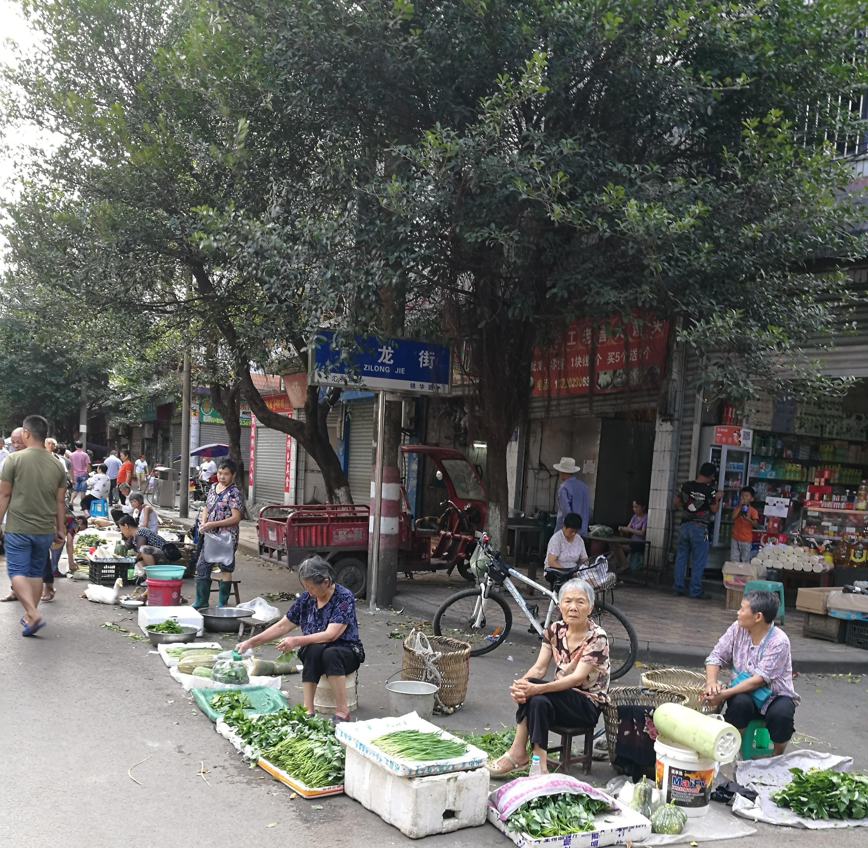 重庆合川,北碚,渝北与广安华蓥市交界处三汇镇,萧条来得很意外