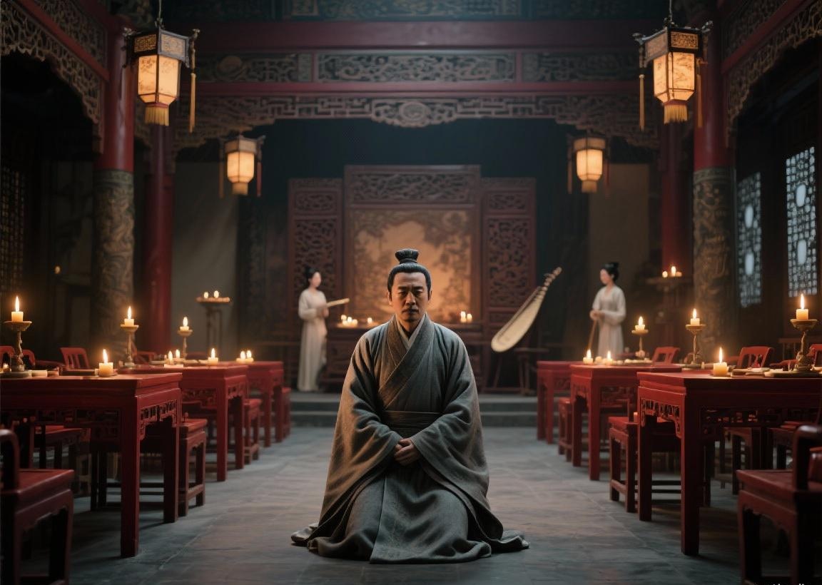 朱温去张全义家做客,张全义进献两美妾