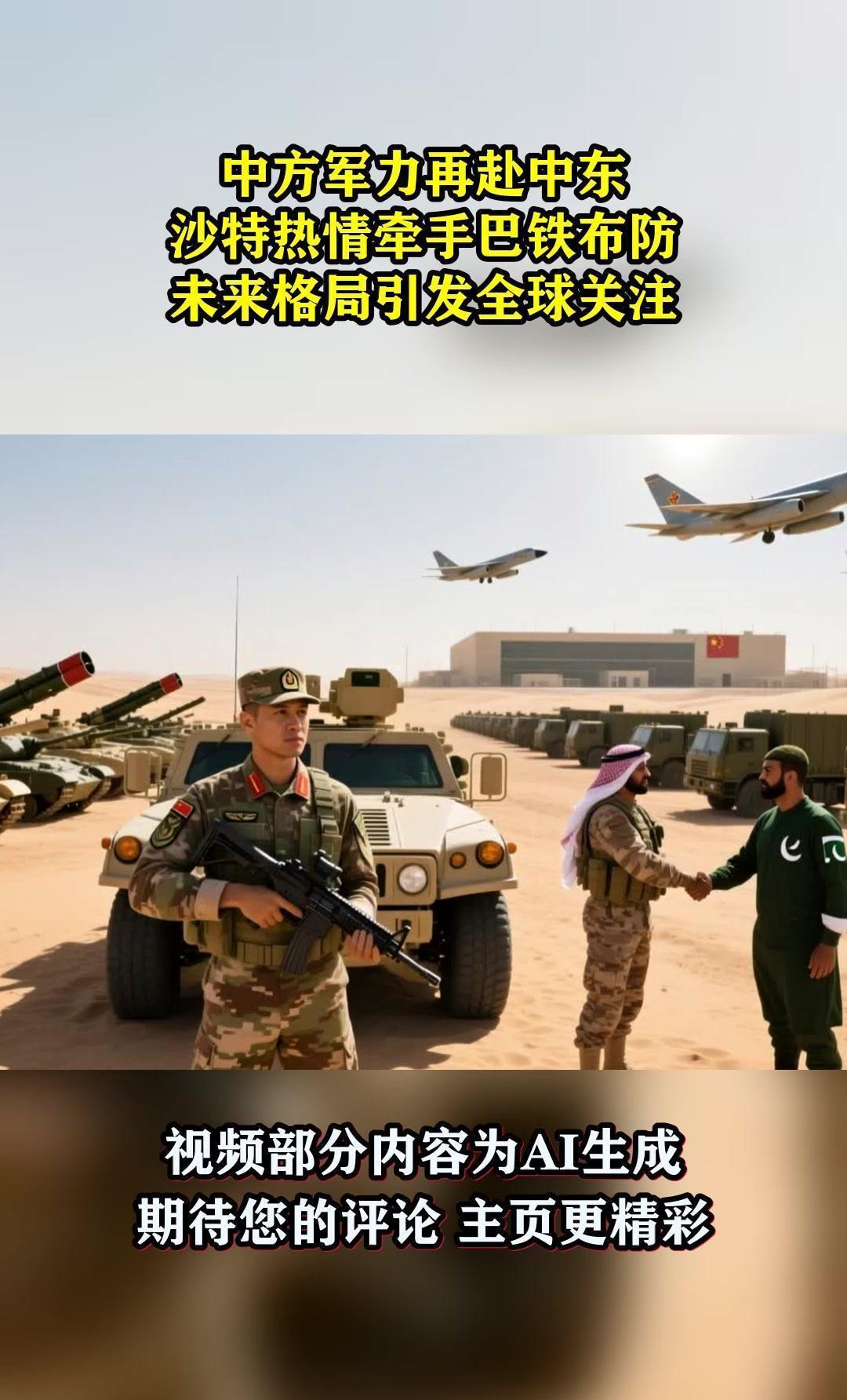 巴铁进驻沙特红旗导弹颠覆美式装备神话