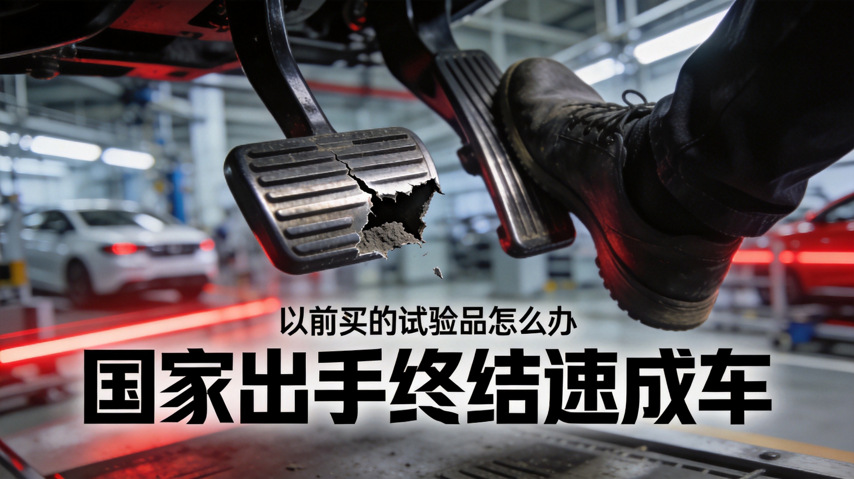 ▲ 图:国家出手终结速成车