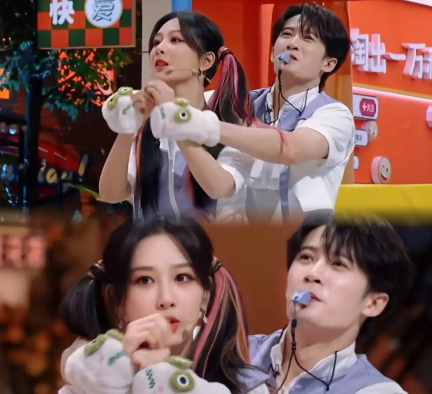 同样是《你好星期六》,同一个环节,为啥杨紫和檀健次要戴手套,杨洋和