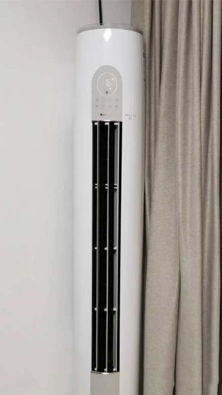 格力新风空调3匹臻新风紫外线杀菌客厅空调立式空调柜机kfr-72lw-度小