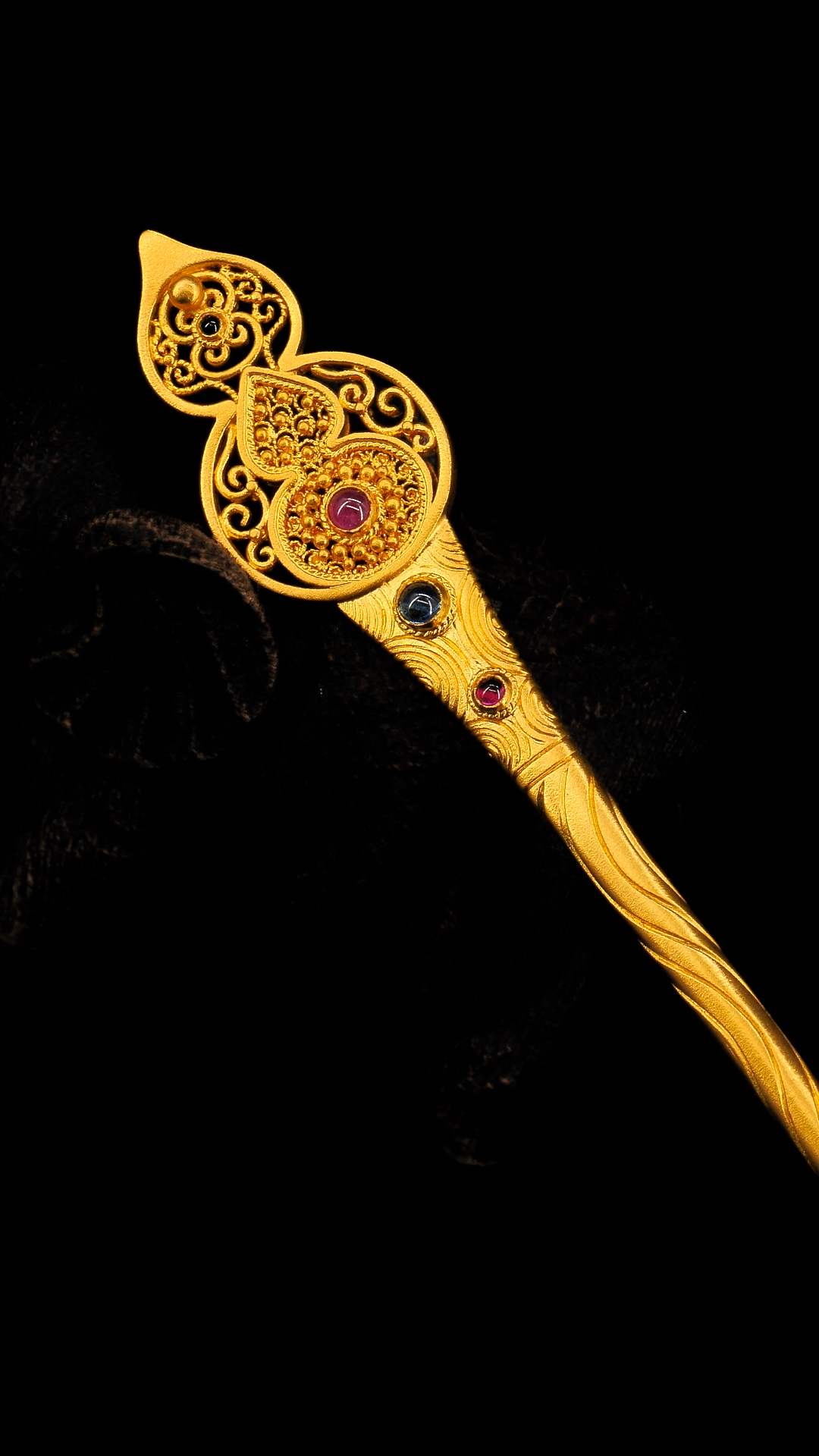 结婚必配黄金发簪!