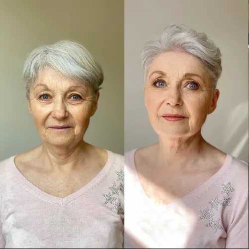 50岁女性发型指南:如何遮盖白发,增加发量,选择适合自己的发型