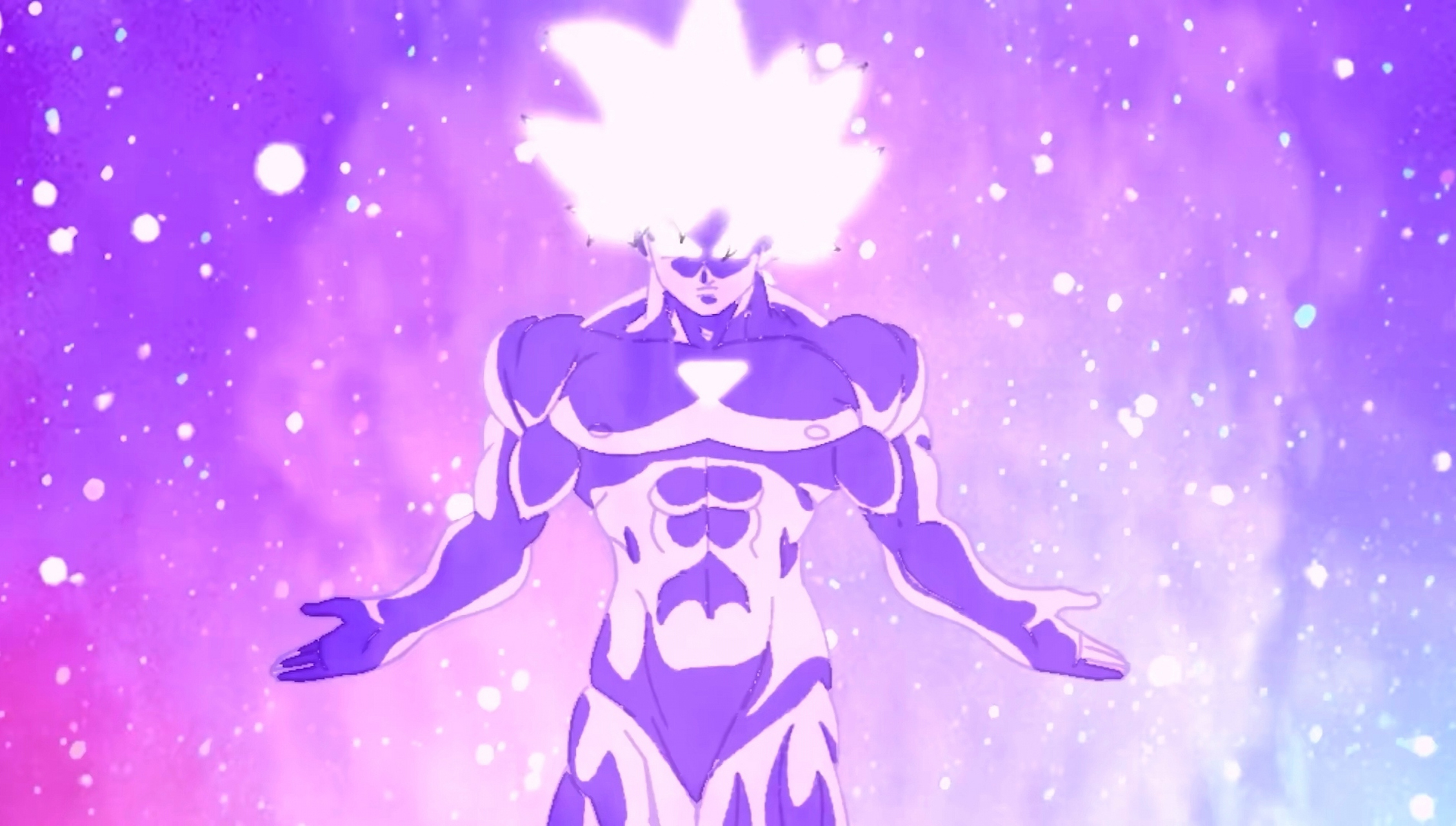 悟空和全王合体,与超级布罗利战斗上篇,同人大佬作品