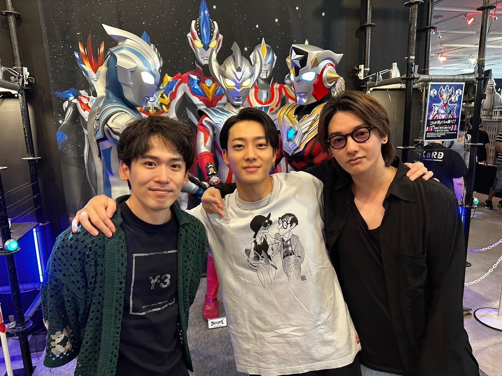 泰迦奥特曼# 已经播出四年了吧,个人感觉优幸他们除了发型,变化并不