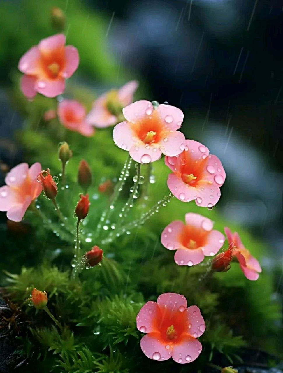 秋雨中的小花#摄影# #中国美景大赏