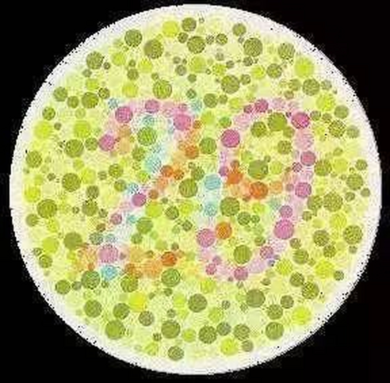 简单的[心]简单色盲色弱检查图  测试一下您的#色盲# #色弱# 的情况