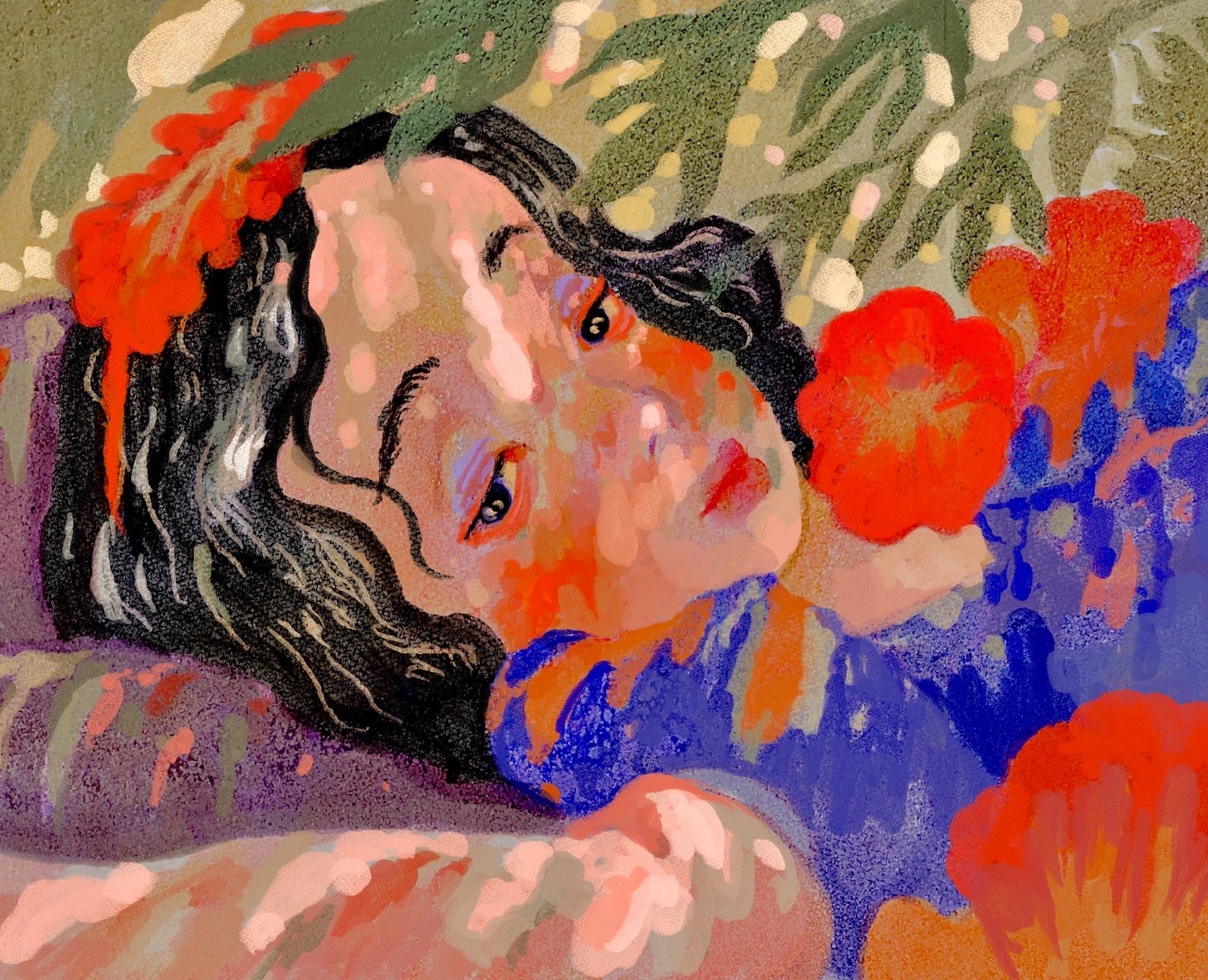 插画 韩国画师 sanho