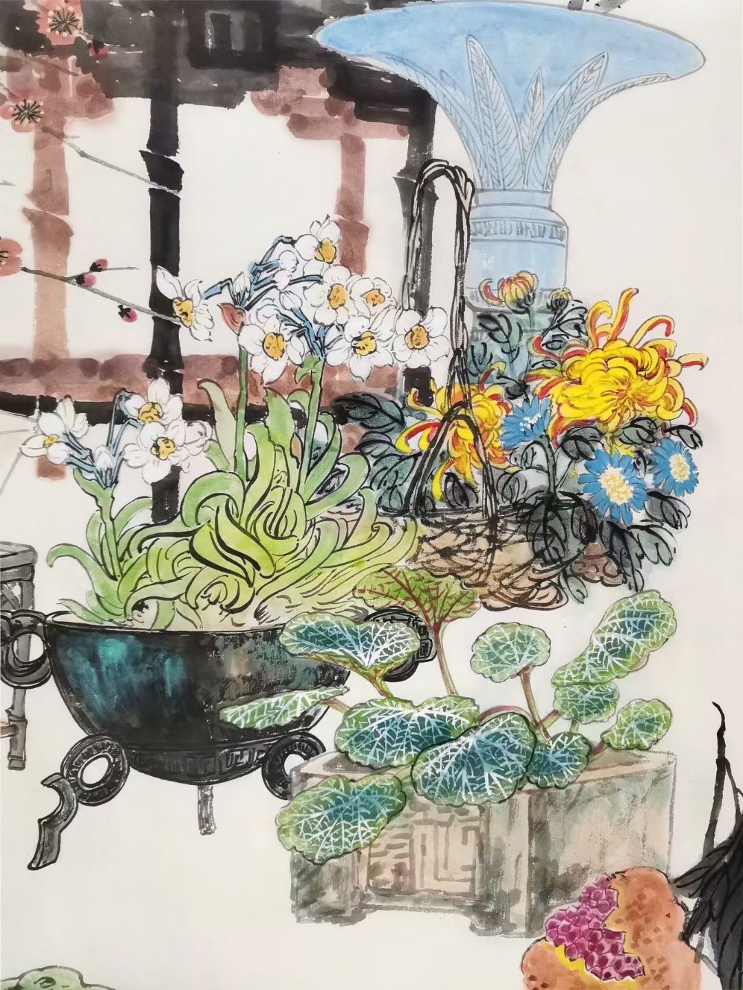 苏慧龙花鸟画清供图作品集