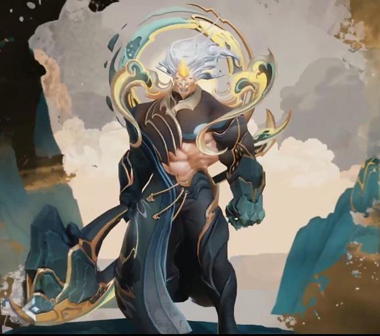 盘古:中国神话中的创世神话  中国神话中,盘古(又称盘古氏或盘古大帝)