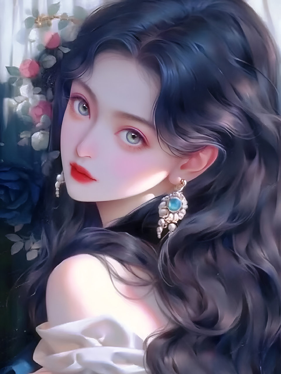 美人图‖千金肖像 #二次元# #ai共创计划# #ai绘画