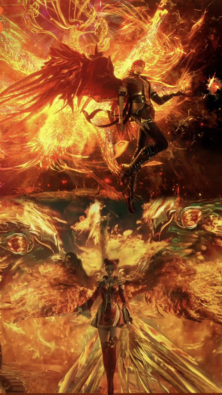 凤凰之神马红俊,火焰狂魔马小桃#国漫# #绝世唐门