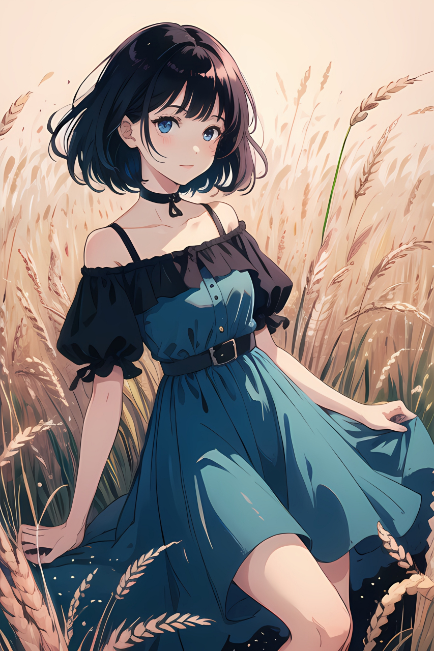 女孩子自信善良就是最美的.#二次元# #漫画