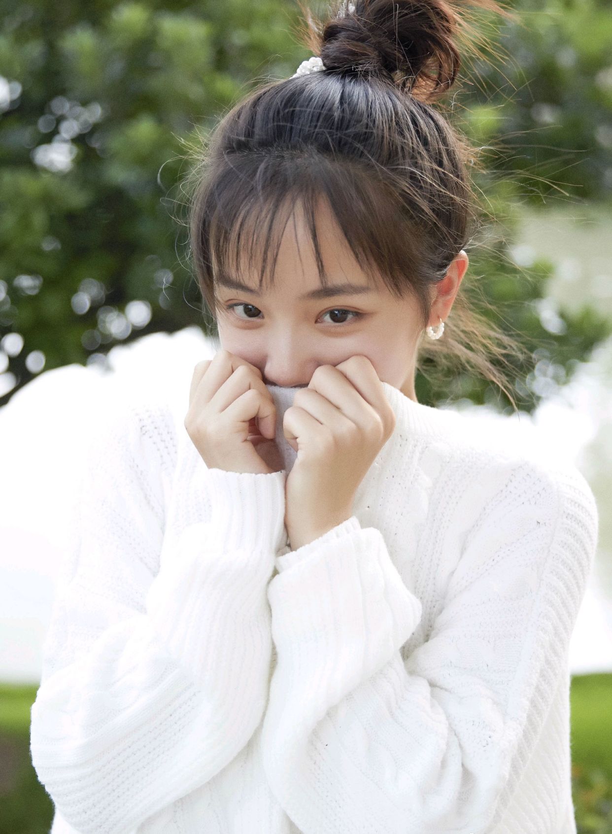 "美少女"杨志雯:可爱迷人,青春靓丽