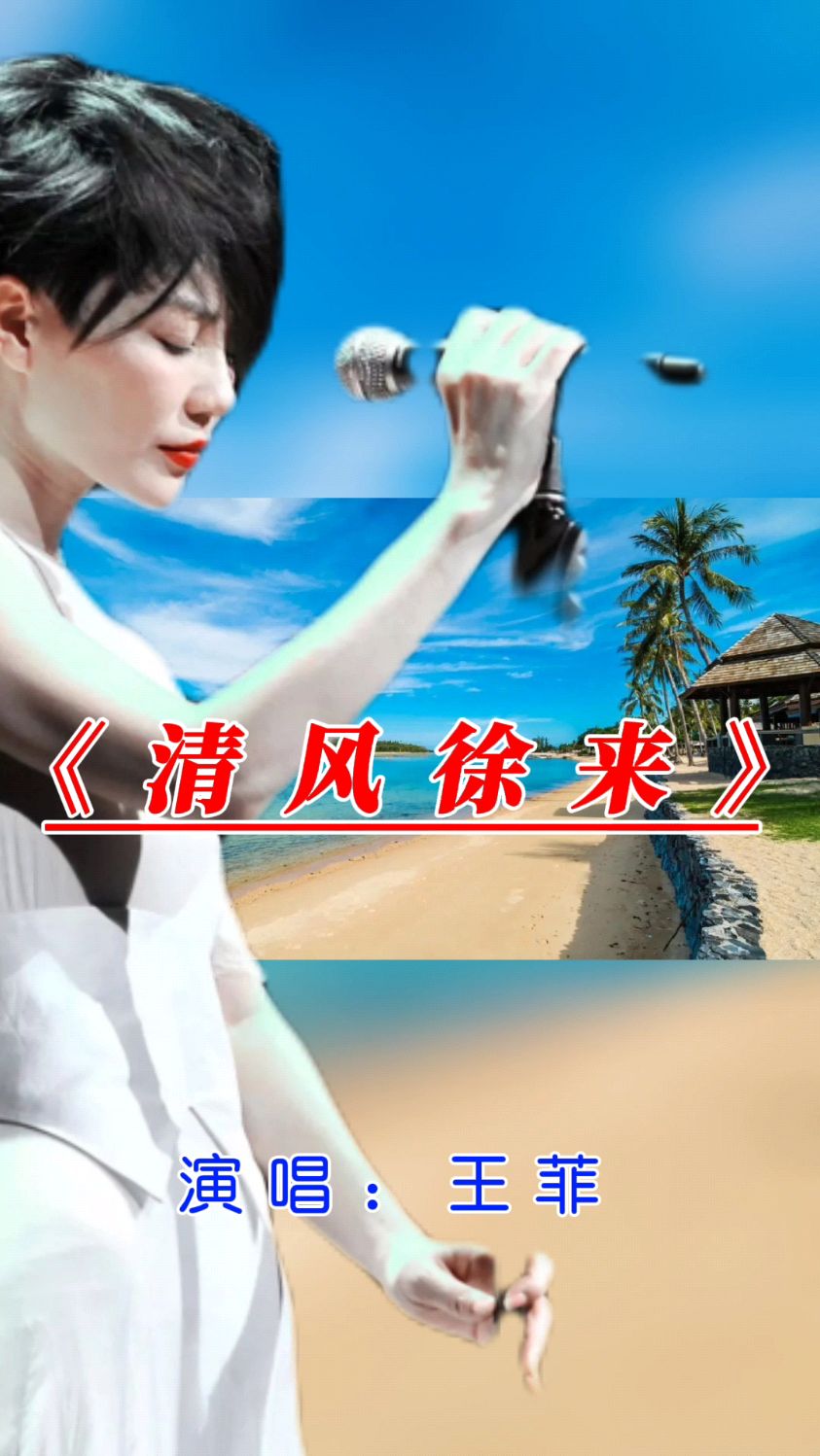 王菲演唱经典歌曲清风徐来
