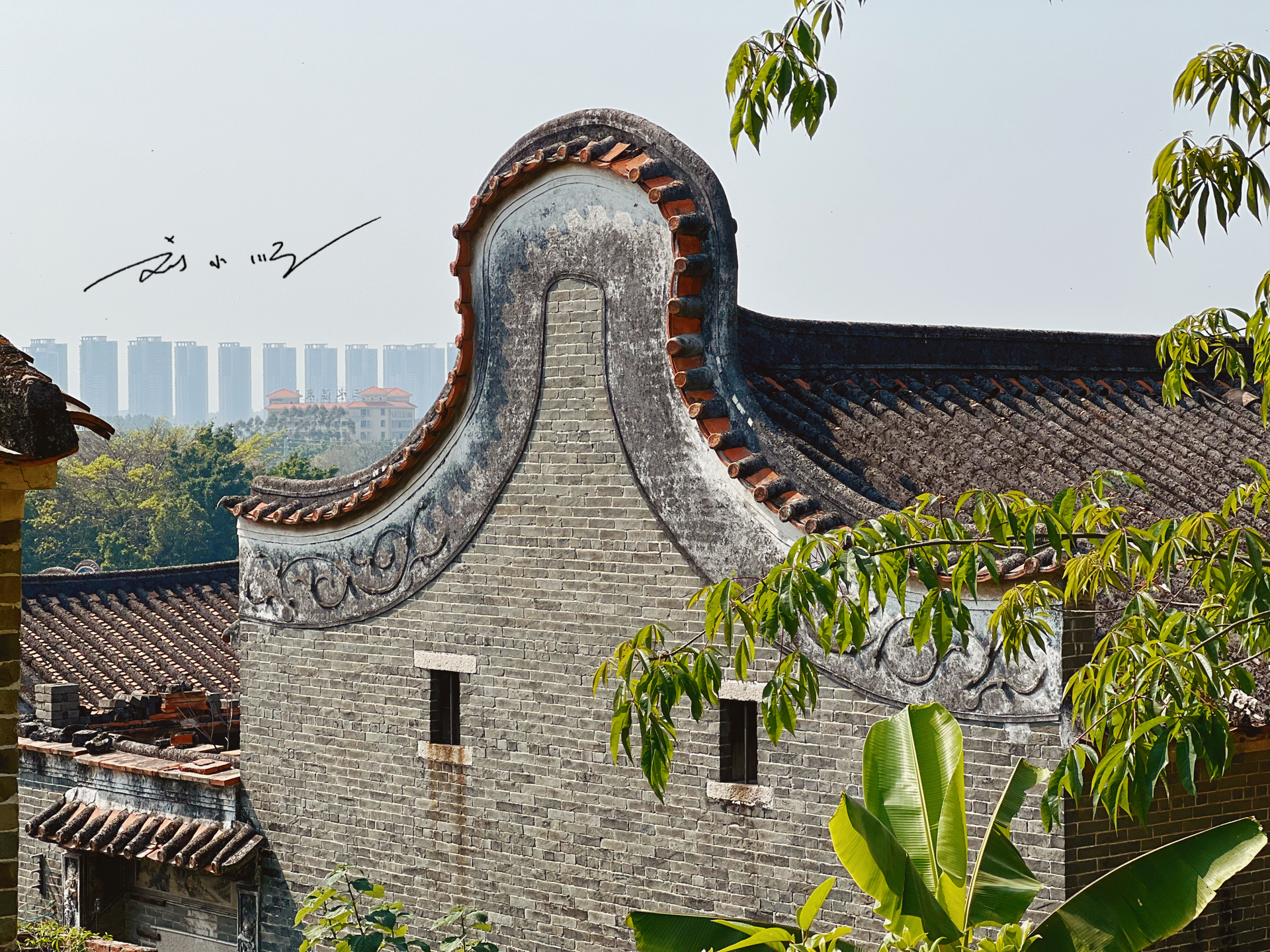 实拍广东佛山长岐古村,岭南特色浓郁,交通不便却成为网红打卡地