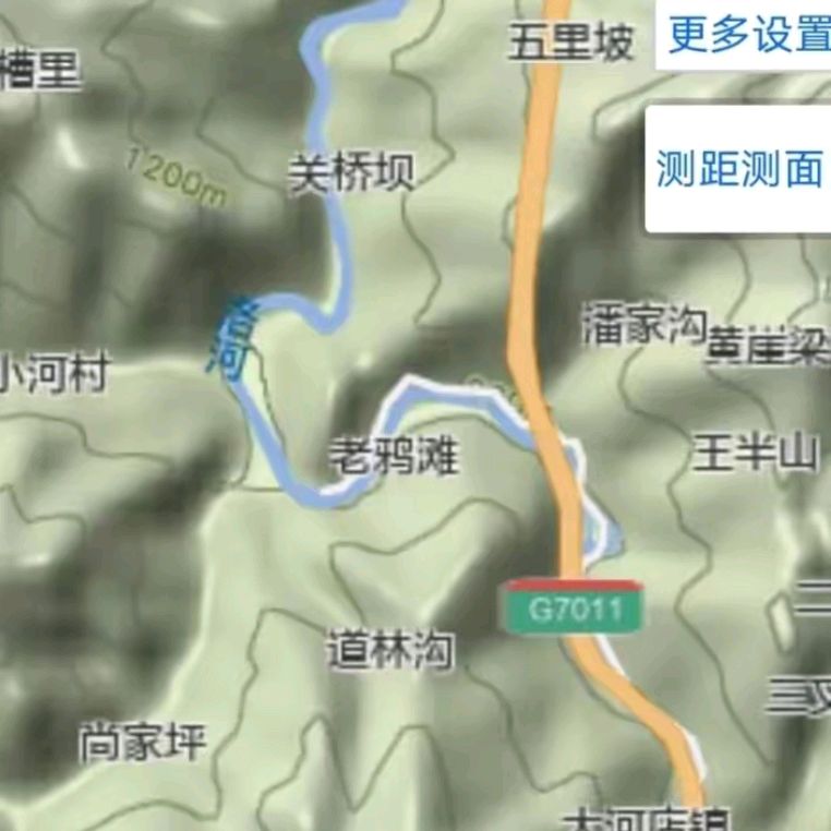 青泥古道,从小河村经大河店镇到略阳白水江镇