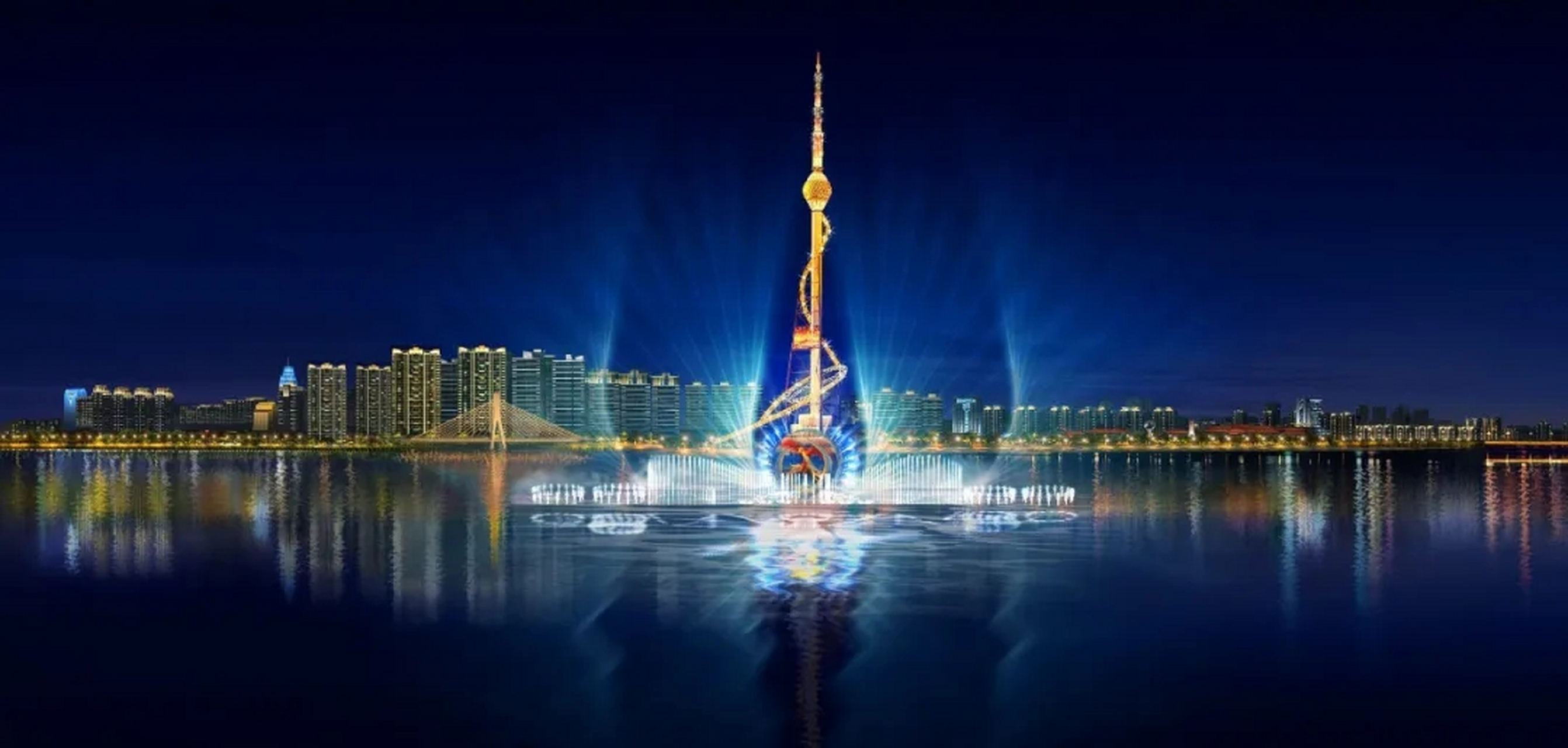 临沂广播电视塔,我愿称其为是打卡景点之首,高326米,被誉为山东第一