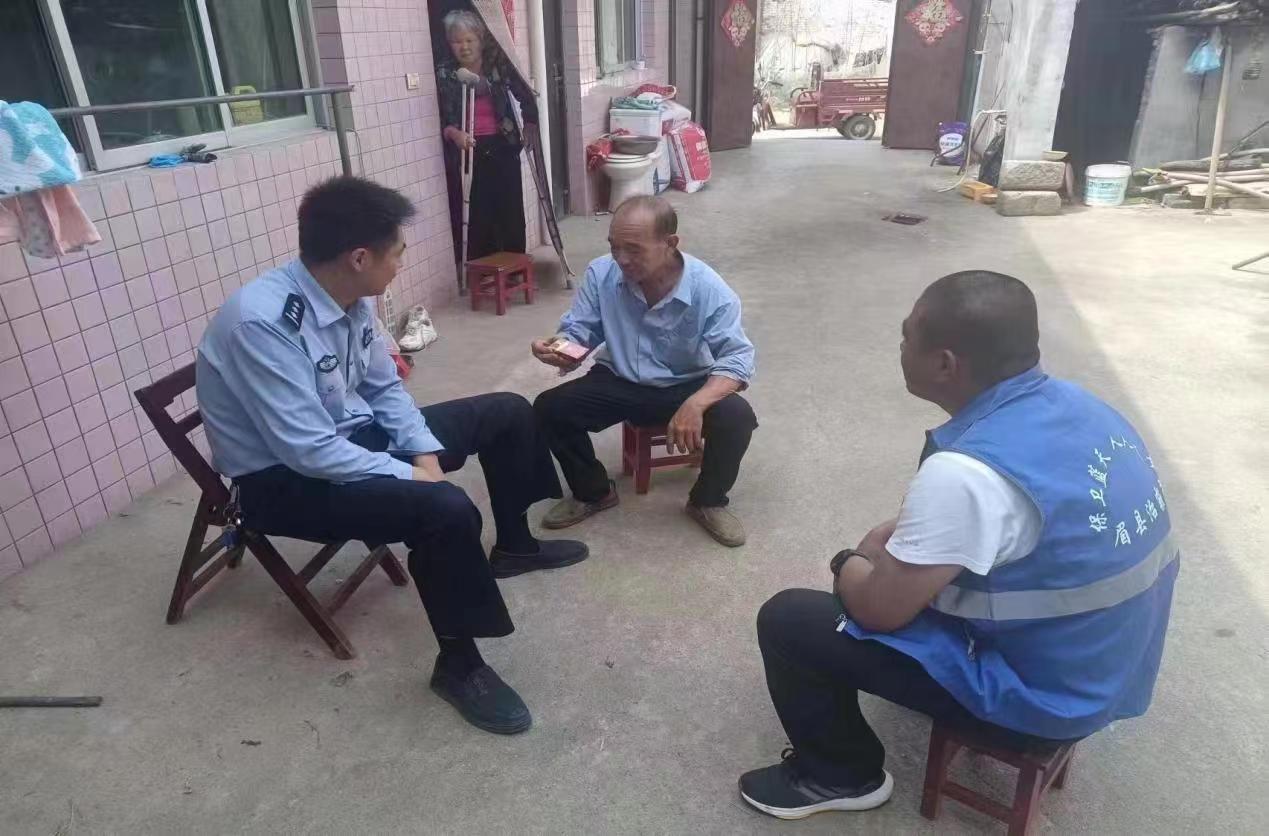 "秆"在实处,抓在经常——眉县槐芽镇开展"三夏"禁燃禁烧工作