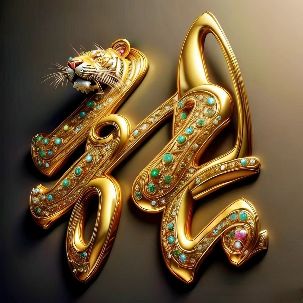 姓氏头像虎系列