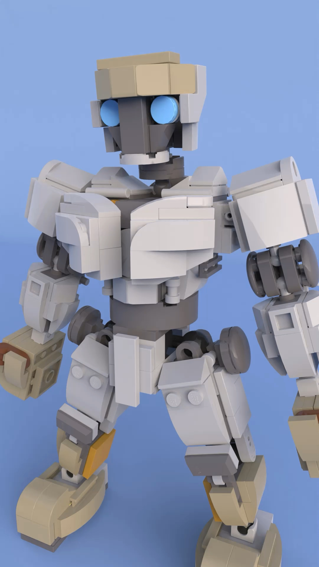 乐高版的铁甲钢拳亚当