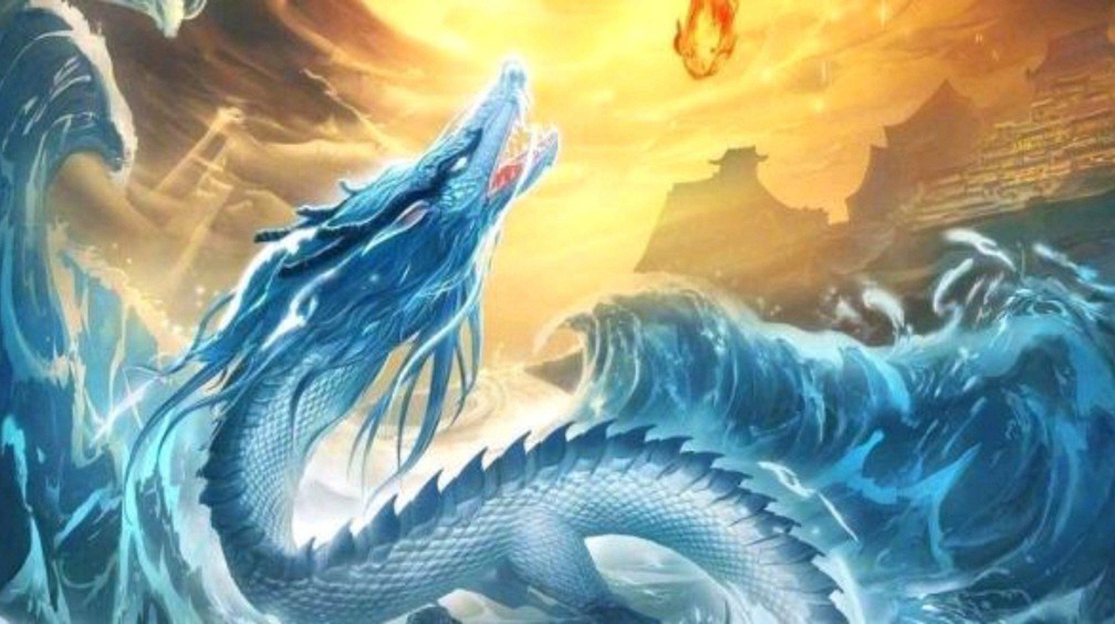 蛟龙是神话传说中能发洪水的龙.