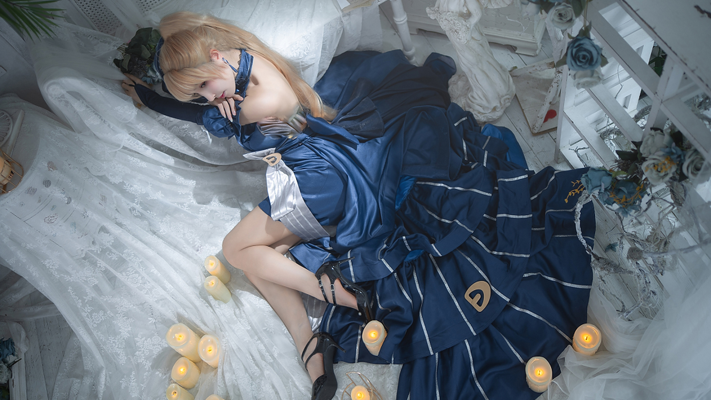 《无期迷途》-艾瑞尔·静谧夜曲cosplay正片. 摄影:@爆炸蜻蜓