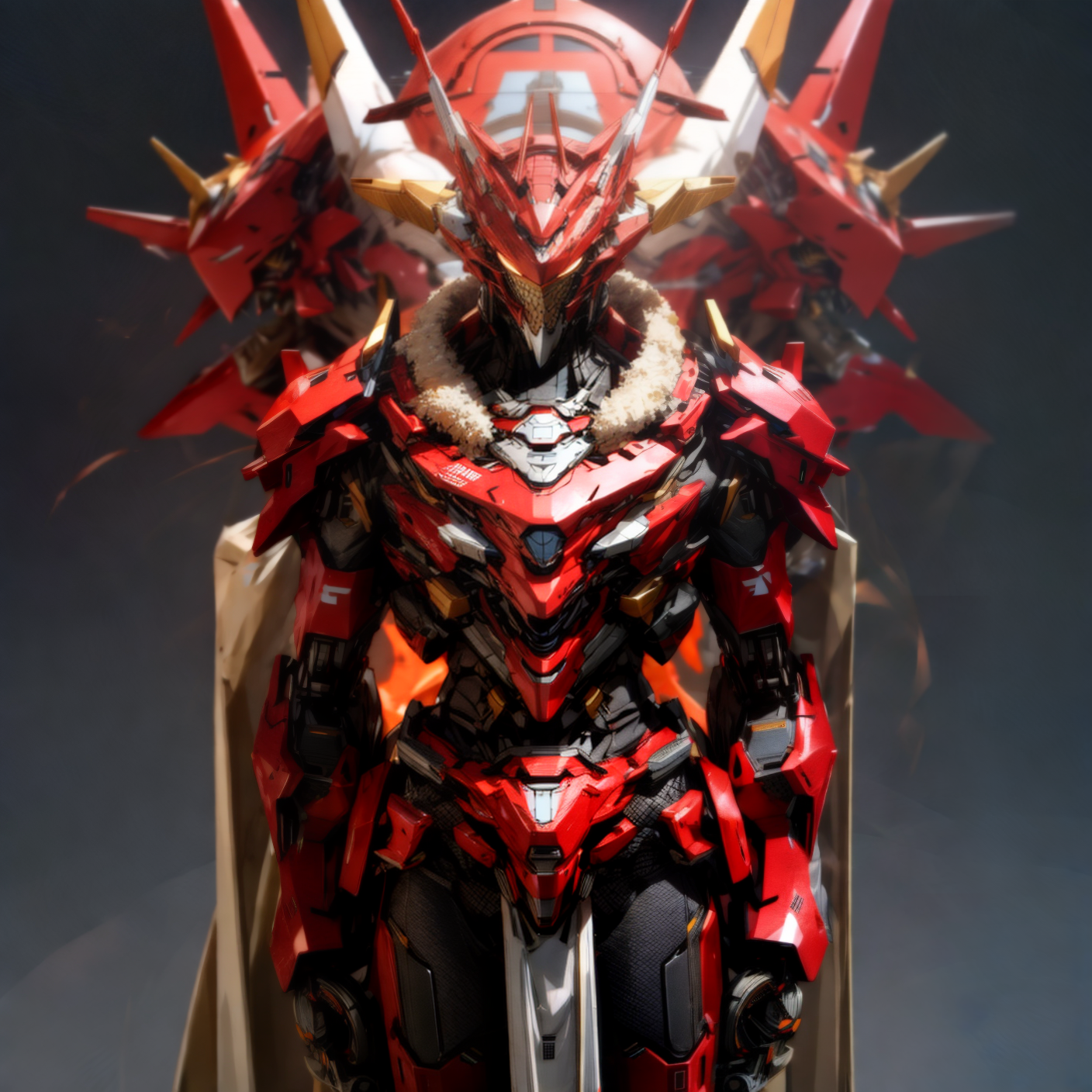 山海经神兽之烛龙机甲